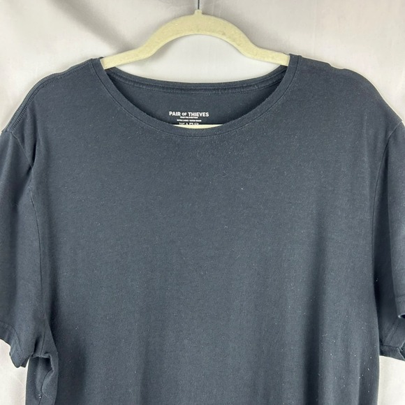 Pair‎ of Thieves 3 Pack T Shirts Men XL Black Crew Neck Short Sleeves Minimalist - Picture 3 of 8